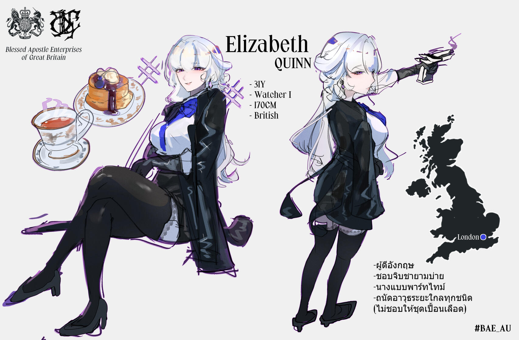 Elizabrth Character Sheet