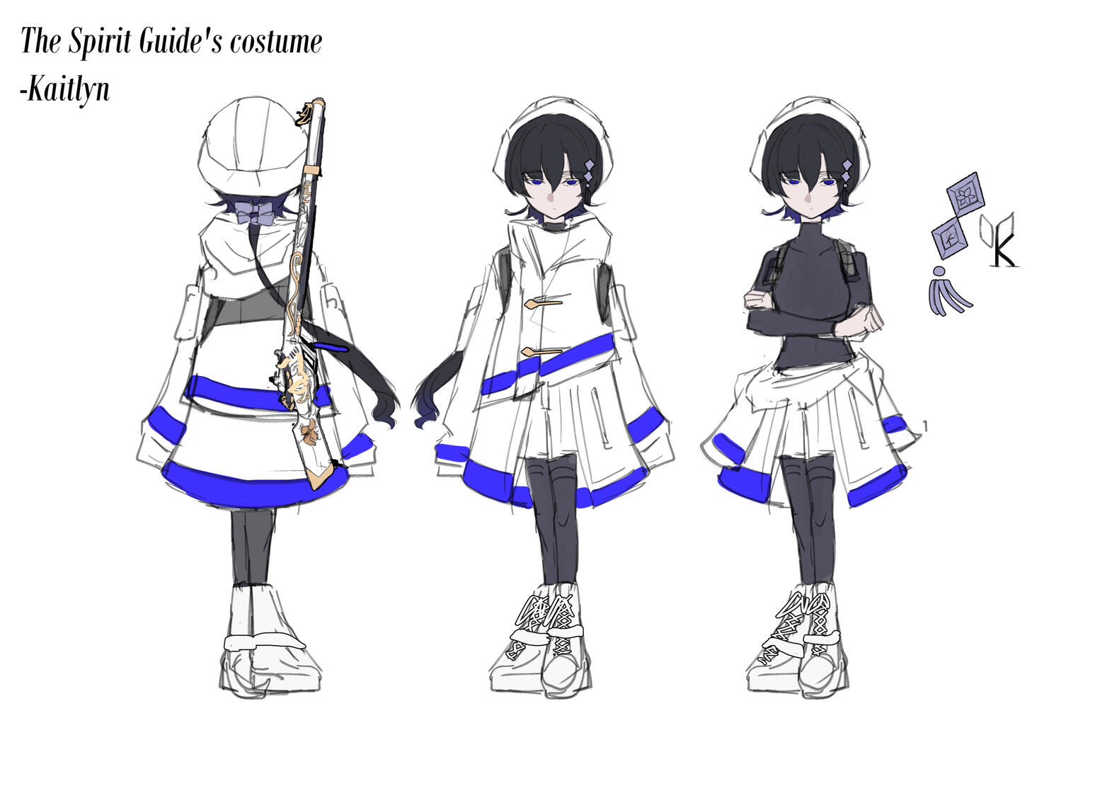 Project: The Spirit Guide Concept: The Spirit Guides are workers tasked with bringing all spirits to be reborn to maintain the cycle of life. Their job is to protect all spirits that have been rescued and ensure they return safely. The Spirit Guide: A guil
